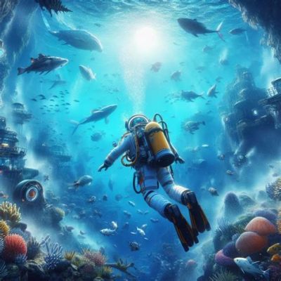 Underwater Survival Adventure:  Navigate a Surreal Submerged World Filled With Mysteries!